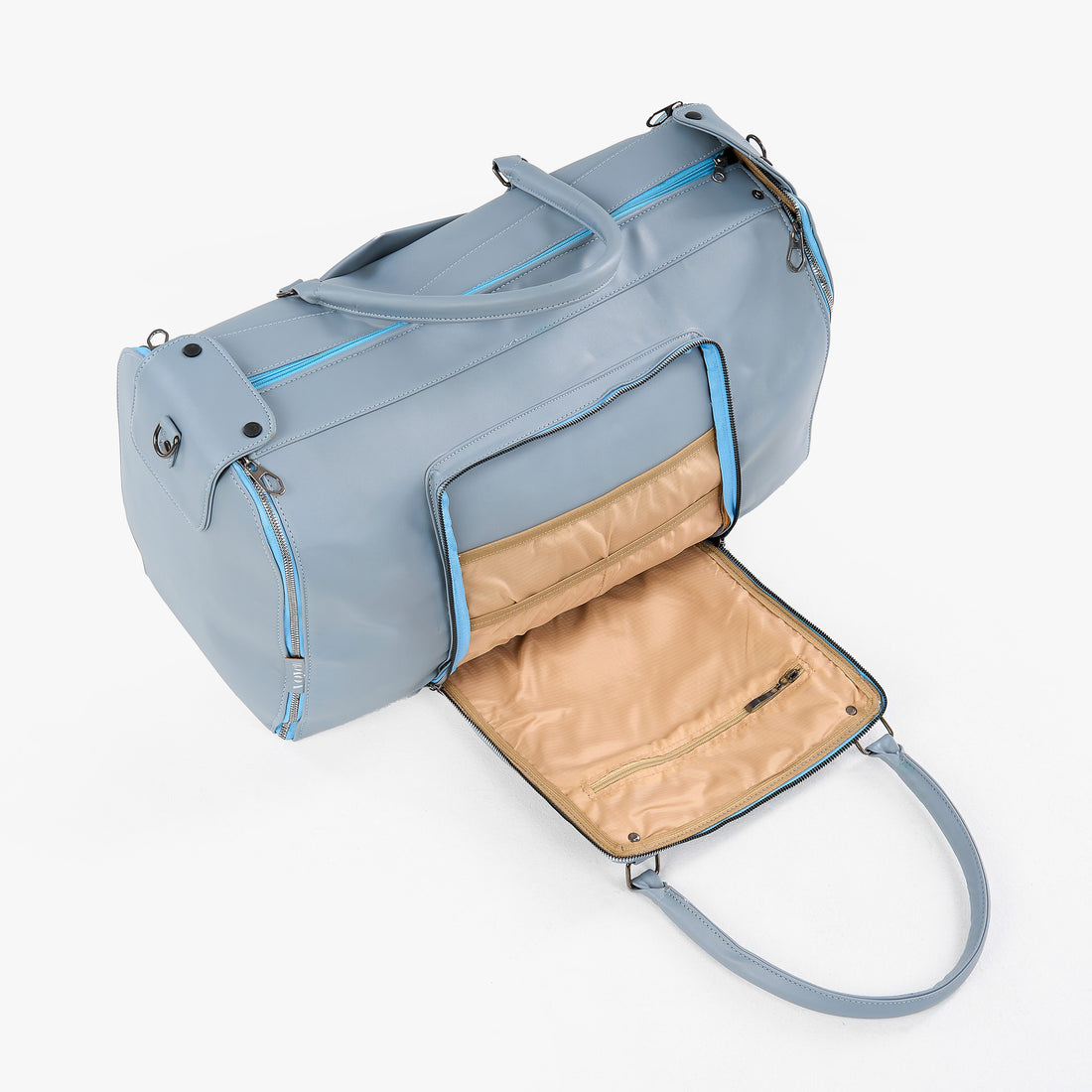 The Voyen Duffle Bag - Baby Blue